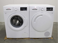 Bosch serie|6 varioperfect ecosilence drive wasmachine & bosch serie|6 selfcleaning condenser wasdroger - afbeelding 1 van  8