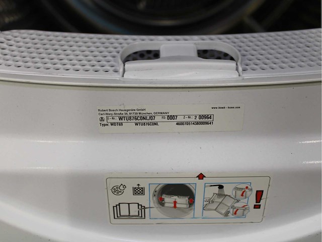 Bosch serie|6 varioperfect ecosilence drive wasmachine & bosch serie|6 selfcleaning condenser wasdroger - afbeelding 8 van  8