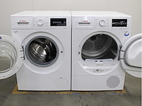 Bosch serie|6 varioperfect ecosilence drive wasmachine & bosch serie|6 selfcleaning condenser wasdroger - afbeelding 2 van  8