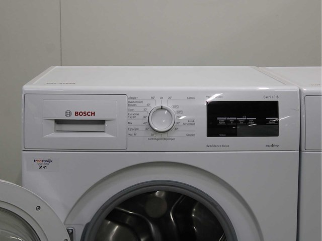 Bosch serie|6 varioperfect ecosilence drive wasmachine & bosch serie|6 selfcleaning condenser wasdroger - afbeelding 3 van  8