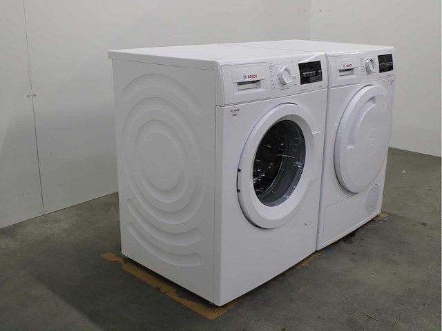 Bosch serie|6 varioperfect ecosilence drive wasmachine & bosch serie|6 selfcleaning condenser wasdroger - afbeelding 4 van  8