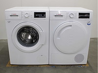 Bosch serie|6 varioperfect ecosilence drive wasmachine & bosch serie|6 selfcleaning condenser wasdroger - afbeelding 1 van  8
