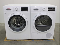 Bosch serie|6 varioperfect ecosilence drive wasmachine & bosch serie|6 wasdroger - afbeelding 1 van  8