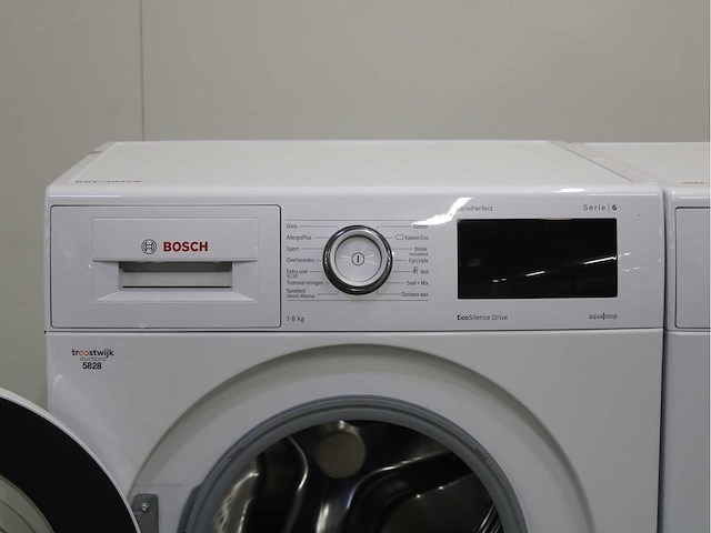 Bosch serie|6 varioperfect ecosilence drive wasmachine & bosch serie|6 wasdroger - afbeelding 3 van  8