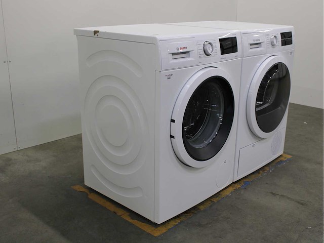 Bosch serie|6 varioperfect ecosilence drive wasmachine & bosch serie|6 wasdroger - afbeelding 4 van  8