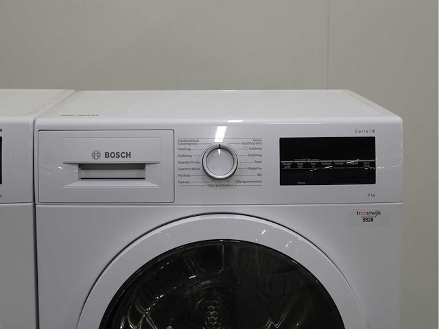 Bosch serie|6 varioperfect ecosilence drive wasmachine & bosch serie|6 wasdroger - afbeelding 6 van  8