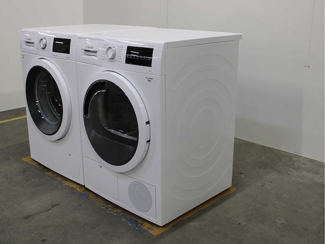 Bosch serie|6 varioperfect ecosilence drive wasmachine & bosch serie|6 wasdroger - afbeelding 7 van  8