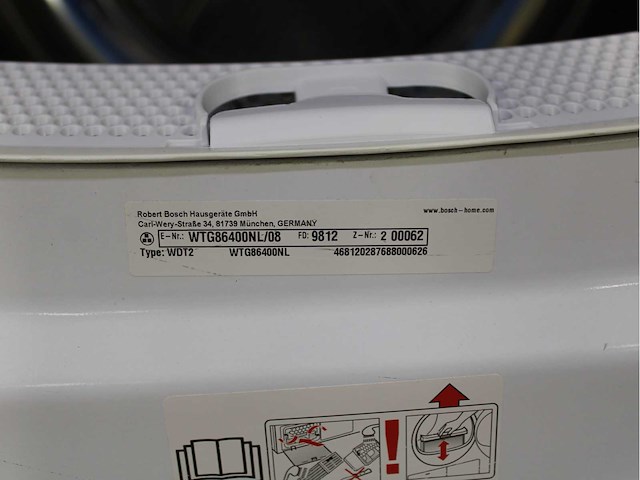 Bosch serie|6 varioperfect ecosilence drive wasmachine & bosch serie|6 wasdroger - afbeelding 8 van  8