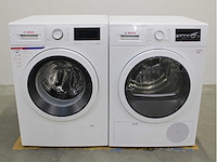 Bosch serie|6 varioperfect ecosilence drive wasmachine & bosch serie|6 wasdroger - afbeelding 1 van  8