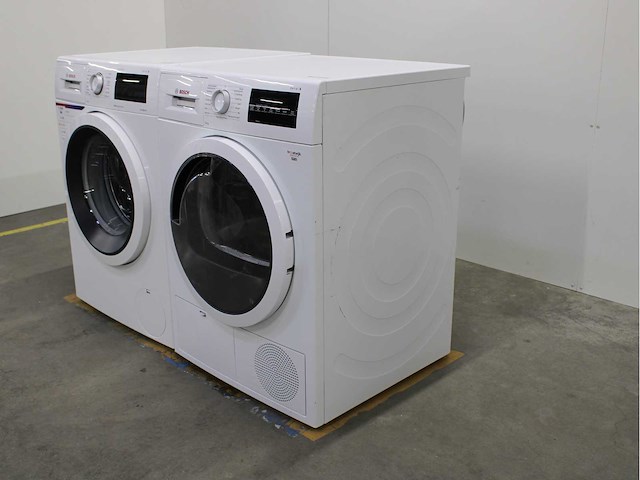 Bosch serie|6 varioperfect ecosilence drive wasmachine & bosch serie|6 wasdroger - afbeelding 7 van  8