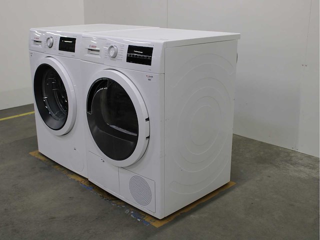 Bosch serie|6 varioperfect ecosilence drive wasmachine & bosch serie|6 wasdroger - afbeelding 7 van  8