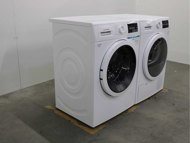 Bosch serie|6 varioperfect ecosilence drive wasmachine & bosch serie|6 wasdroger - afbeelding 4 van  8