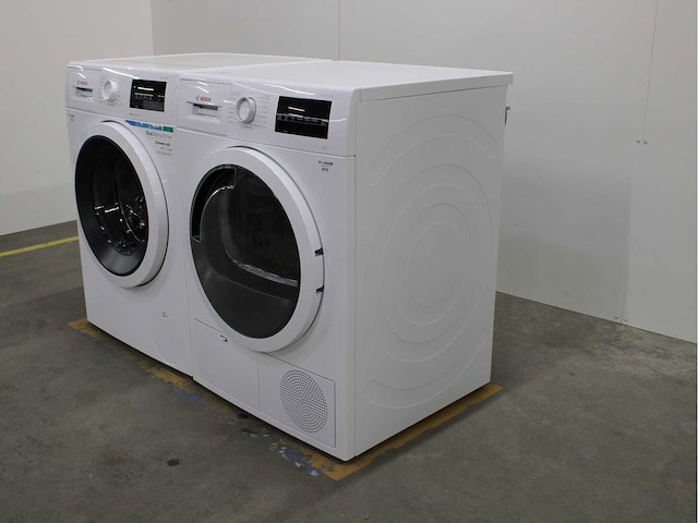 Bosch serie|6 varioperfect ecosilence drive wasmachine & bosch serie|6 wasdroger - afbeelding 7 van  8