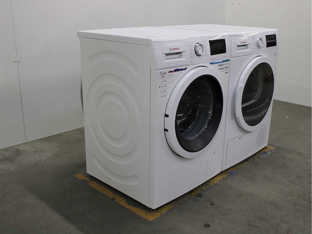 Bosch serie|6 varioperfect ecosilence drive wasmachine & bosch serie|6 wasdroger - afbeelding 4 van  7