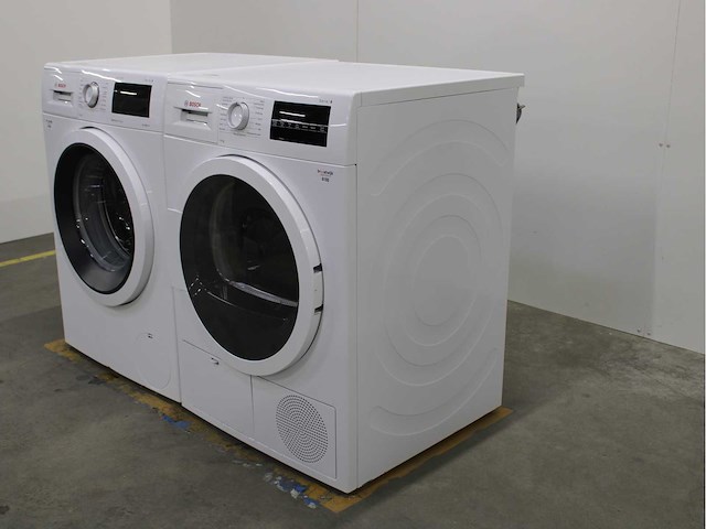 Bosch serie|6 varioperfect ecosilence drive wasmachine & bosch serie|6 wasdroger - afbeelding 7 van  8