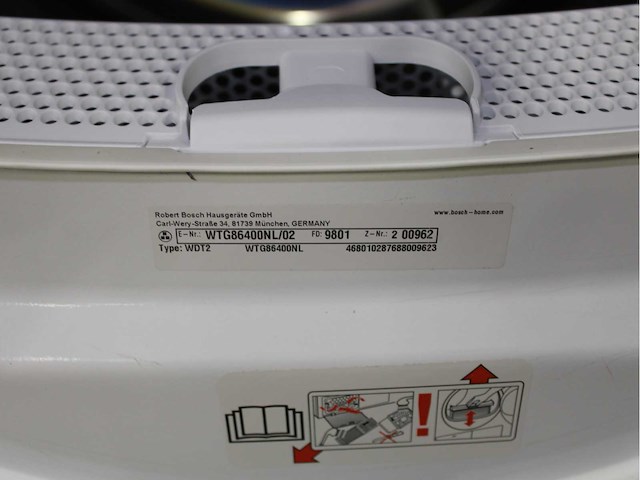 Bosch serie|6 varioperfect ecosilence drive wasmachine & bosch serie|6 wasdroger - afbeelding 8 van  8