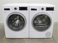 Bosch serie|8 4d wash system wifi wasmachine & bosch serie|8 autoclean wifi wasdroger - afbeelding 1 van  8