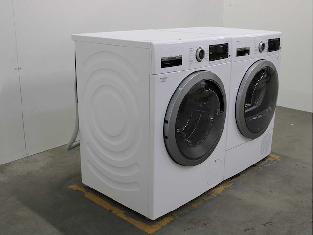 Bosch serie|8 4d wash system wifi wasmachine & bosch serie|8 autoclean wifi wasdroger - afbeelding 4 van  8