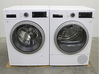Bosch serie|8 i-dos aquastop 4d wash system wifi wasmachine & bosch serie|8 autoclean wifi wasdroger - afbeelding 1 van  8