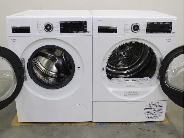 Bosch serie|8 i-dos aquastop 4d wash system wifi wasmachine & bosch serie|8 autoclean wifi wasdroger - afbeelding 2 van  8