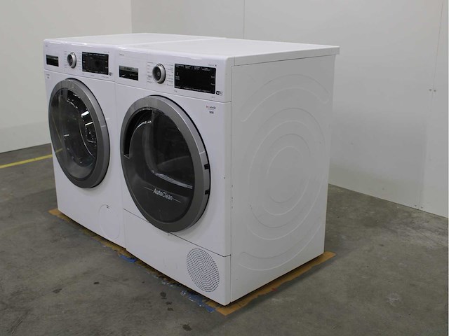 Bosch serie|8 i-dos aquastop 4d wash system wifi wasmachine & bosch serie|8 autoclean wifi wasdroger - afbeelding 7 van  8