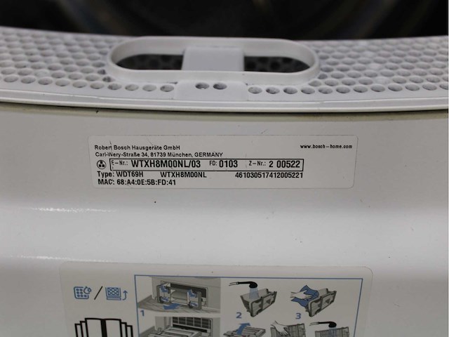 Bosch serie|8 i-dos aquastop 4d wash system wifi wasmachine & bosch serie|8 autoclean wifi wasdroger - afbeelding 8 van  8