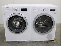 Bosch serie|8 i-dos wasmachine & bosch homeprofessional selfcleaning condenser wasdroger - afbeelding 1 van  8