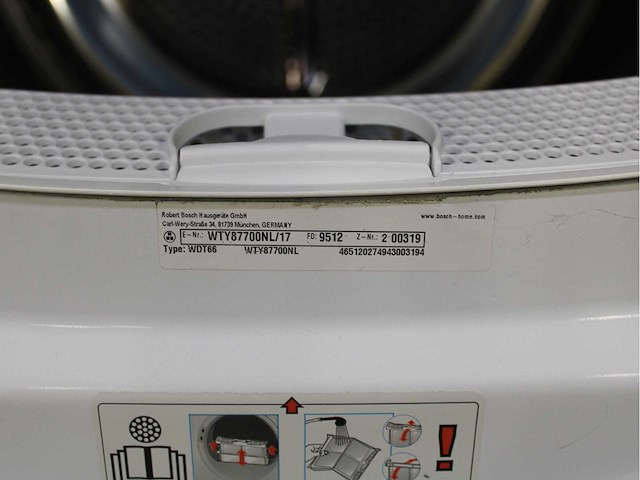 Bosch serie|8 i-dos wasmachine & bosch homeprofessional selfcleaning condenser wasdroger - afbeelding 8 van  8