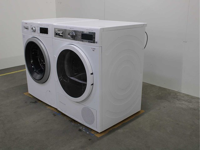 Bosch serie|8 i-dos wasmachine & bosch homeprofessional selfcleaning condenser wifi wasdroger - afbeelding 6 van  7
