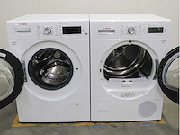 Bosch serie|8 i-dos wifi wasmachine & bosch homeprofessional selfcleaning condenser wasdroger - afbeelding 2 van  8
