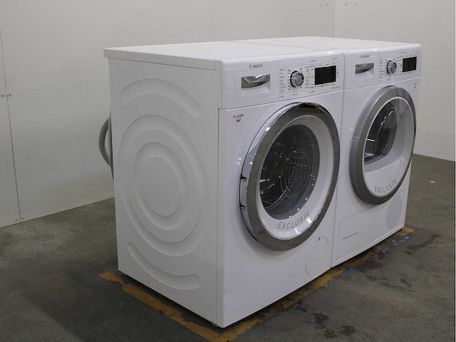 Bosch serie|8 varioperfect exclusiv wasmachine & bosch serie|8 selfcleaning condenser exclusiv wasdroger - afbeelding 4 van  8