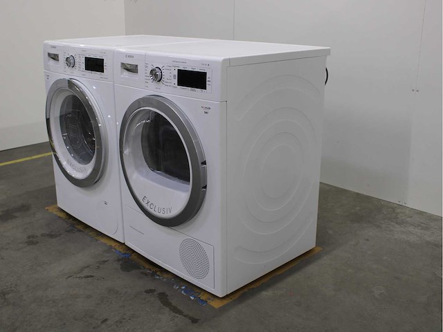 Bosch serie|8 varioperfect exclusiv wasmachine & bosch serie|8 selfcleaning condenser exclusiv wasdroger - afbeelding 7 van  8