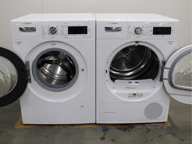 Bosch serie|8 varioperfect exclusiv wasmachine & bosch serie|8 selfcleaning condenser exclusiv wasdroger - afbeelding 2 van  8