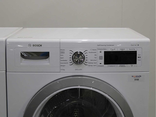 Bosch serie|8 varioperfect exclusiv wasmachine & bosch serie|8 selfcleaning condenser exclusiv wasdroger - afbeelding 6 van  8