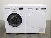 Bosch serie|8 varioperfect wasmachine & bosch homeprofessional selfcleaning condenser wasdroger - afbeelding 1 van  8