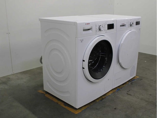 Bosch serie|8 varioperfect wasmachine & bosch homeprofessional selfcleaning condenser wasdroger - afbeelding 4 van  8