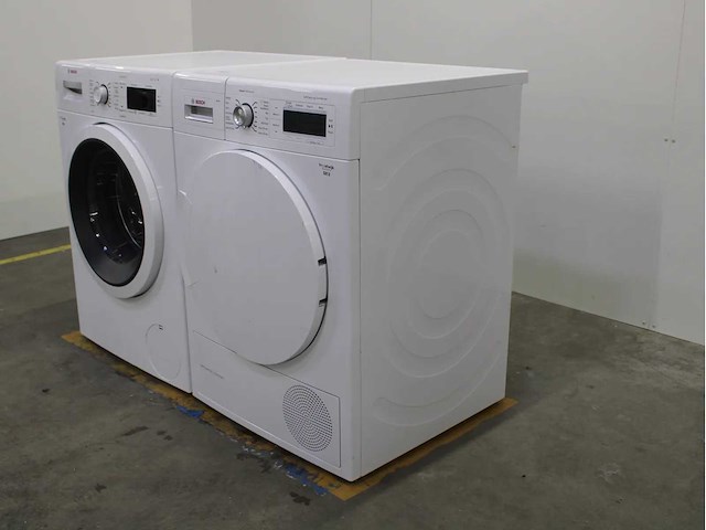 Bosch serie|8 varioperfect wasmachine & bosch homeprofessional selfcleaning condenser wasdroger - afbeelding 7 van  8