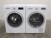 Bosch serie|8 varioperfect wasmachine & bosch homeprofessional selfcleaning condenser wasdroger