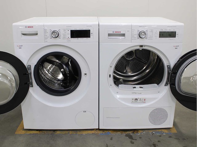 Bosch serie|8 varioperfect wasmachine & bosch homeprofessional selfcleaning condenser wasdroger - afbeelding 2 van  8