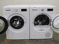 Bosch serie|8 varioperfect wasmachine & bosch serie|8 selfcleaning condenser wasdroger - afbeelding 2 van  8