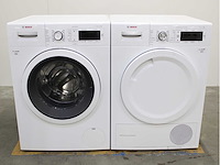 Bosch serie|8 varioperfect wasmachine & bosch serie|8 selfcleaning condenser wasdroger - afbeelding 1 van  8