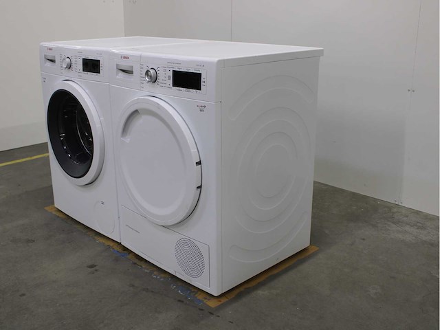 Bosch serie|8 varioperfect wasmachine & bosch serie|8 selfcleaning condenser wasdroger - afbeelding 7 van  8