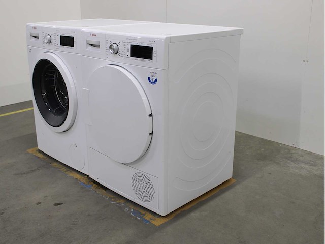 Bosch serie|8 varioperfect wasmachine & bosch serie|8 selfcleaning condenser wasdroger - afbeelding 7 van  8