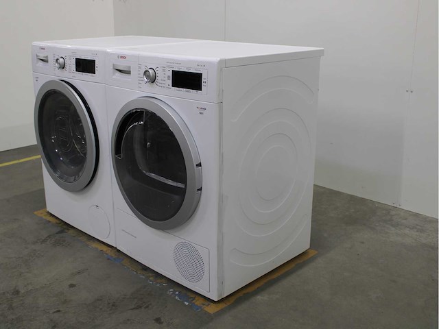 Bosch serie|8 varioperfect wasmachine & bosch serie|8 selfcleaning condenser wasdroger - afbeelding 7 van  8