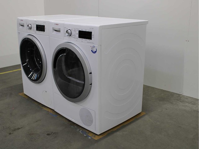 Bosch serie|8 varioperfect wasmachine & bosch serie|8 selfcleaning condenser wasdroger - afbeelding 7 van  8
