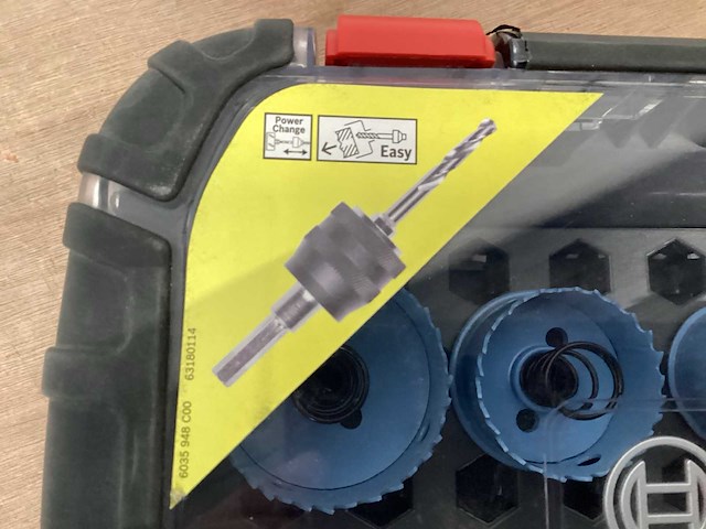 Bosch set gatenzagen in kunststof koffer - afbeelding 3 van  4
