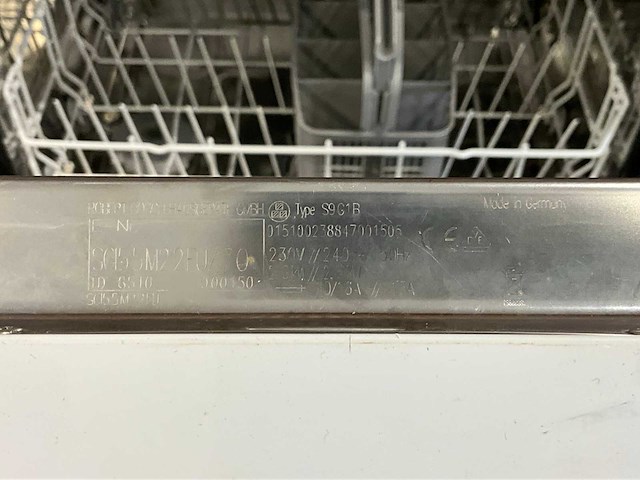 Bosch sgi55m22eu/70 inbouw vaatwasser - afbeelding 5 van  5