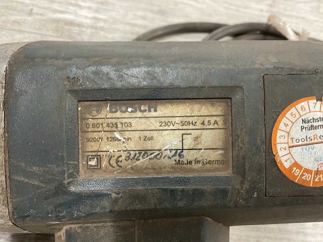 Bosch slagmoersleutel - afbeelding 3 van  4