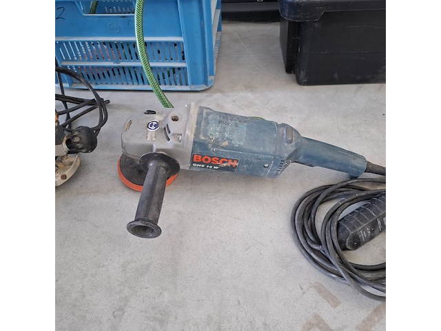 Bosch steenpolijstmachine + elu bovenfrees – inclusief polijstschijven en toebehoren, bosch en elu, kgt 500 profiline - afbeelding 7 van  13