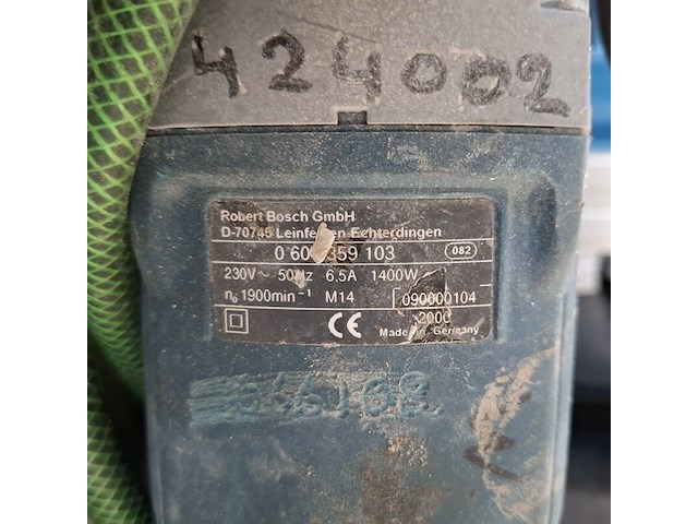 Bosch steenpolijstmachine + elu bovenfrees – inclusief polijstschijven en toebehoren, bosch en elu, kgt 500 profiline - afbeelding 8 van  13